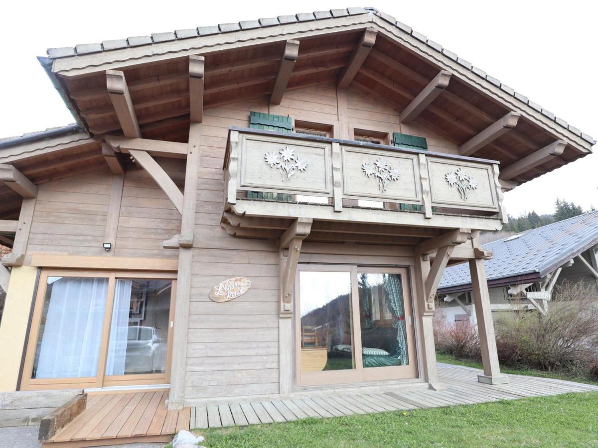 Chalet Cosy Aux Gets, Proche Du Lac Avec Sauna Et Parking Prive - Fr-1-623-58 Les Gets Luaran gambar